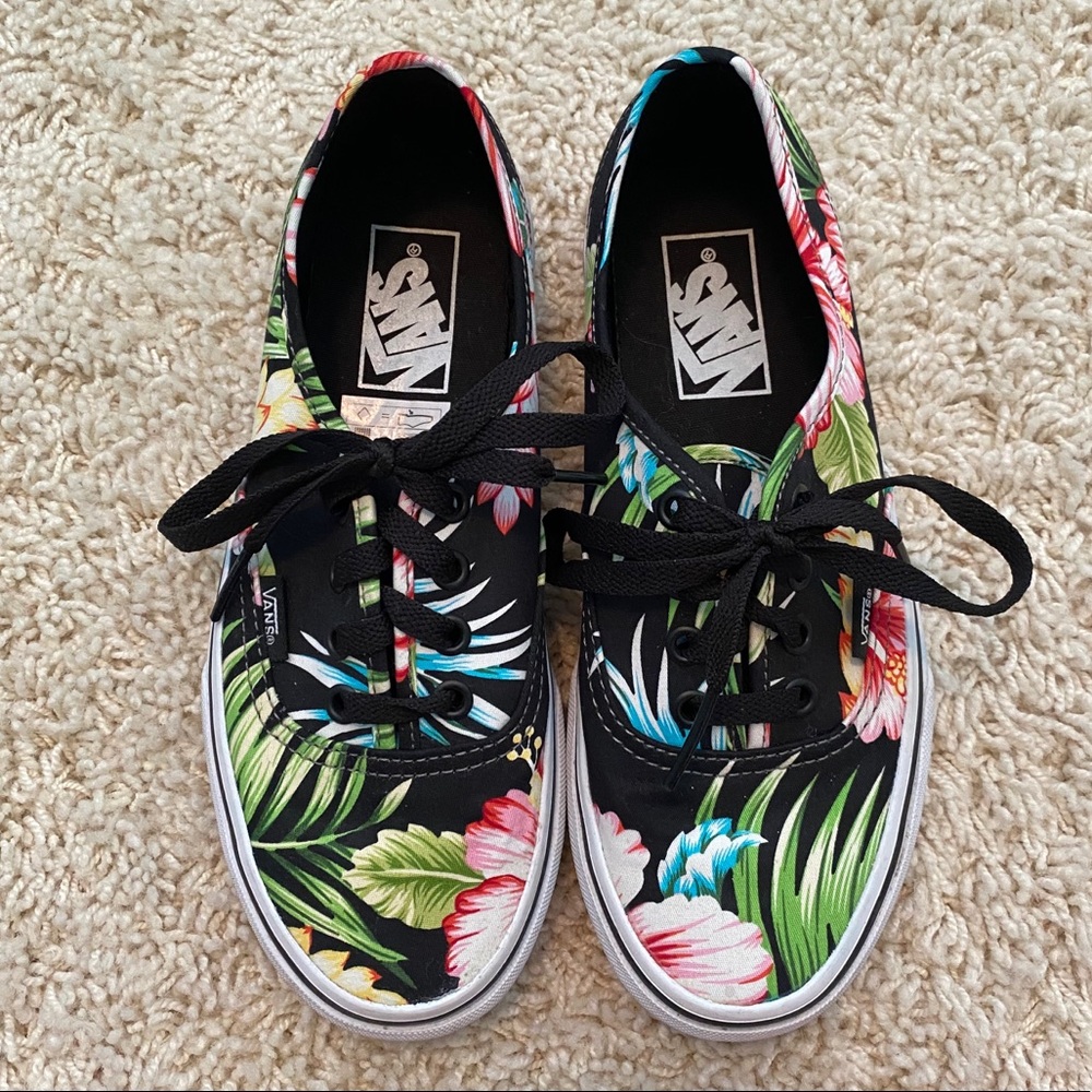 Floral Vans